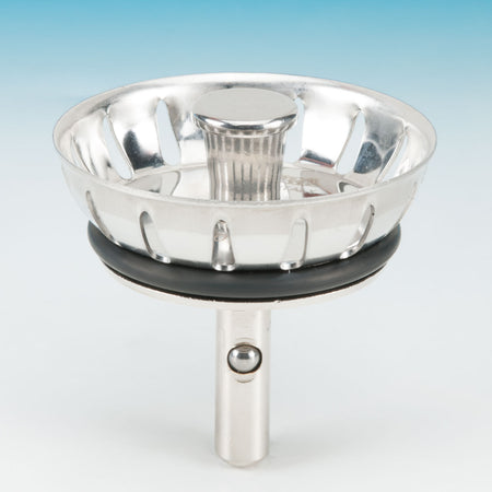 Piletta Basket Mini Per Lavelli Inox E Sintetici Con Foro Di Scarico Ø 60