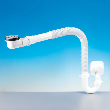 Sifone Per Lavabo Spazio 1 Disabili Con Griglia Non Tappabile 40 Mm Lira