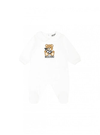 moschino Tutina Bambino Moschino MUT048_LCA19_10101 da bambino