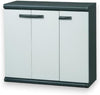 Armadio Basso Per Raccolta Differenziata 3 Ante 'Scik' Cm 93,6X39X86H Garofalo
