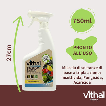 Liquido Protezione Totale 'Equisetum E Urtica' Ml. 750 - Vithal