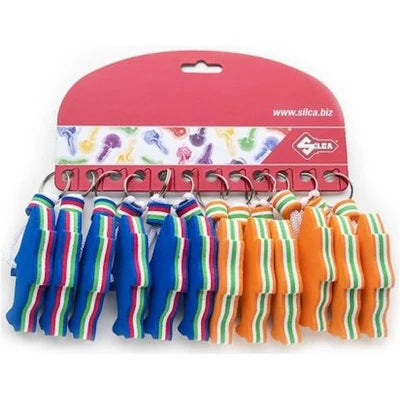 Silca Portachiavi Galleg.Squalo Cartella 12 Pezzi 1 Confezione