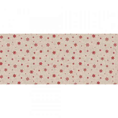 Tovagliato Fantasia Stella Natale 'Festivities' Art. N1E/07 Snowflakes - Bonita