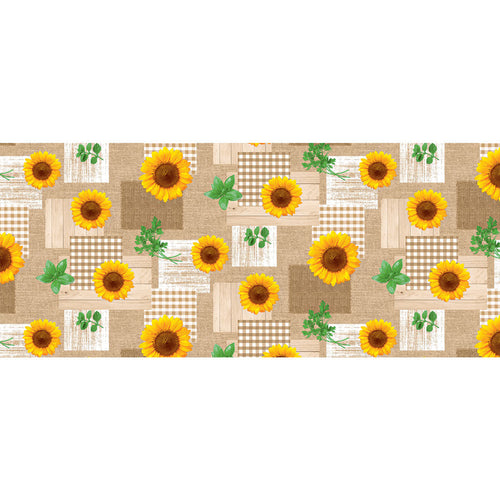 Tovagliato Fantasia Margherite 'Ptex-R' Art. 5F4/01 - Bonita