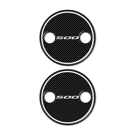 2 ADESIVI in resina 3D T MAX 500 compatibili per carter YAMAHA TMAX 2001-2011