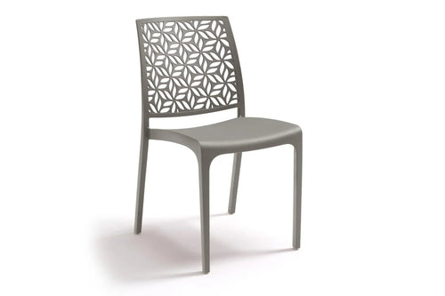 Sedia In Polipropilene 'Ninfa' Taupe - Bica