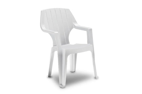 Sedia In Polipropilene 'Alta' Bianco - Bica