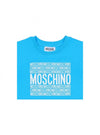 moschino T-shirt Bambino Moschino H6M04K_LAA01_TURCHESE da bambino