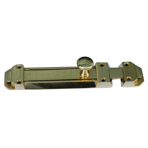 Catenaccio Orizzontale In Ottone 200 Mm Oro- 1,0 Pz