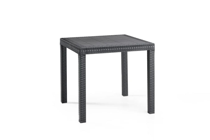 Tavolo In Polipropilene 'Dallas' Antracite - Bica