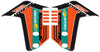 ADESIVI 3D PROTEZIONI LATERALI PARAFANGO compatibile per KTM 1290 SUPER ADVENTURE