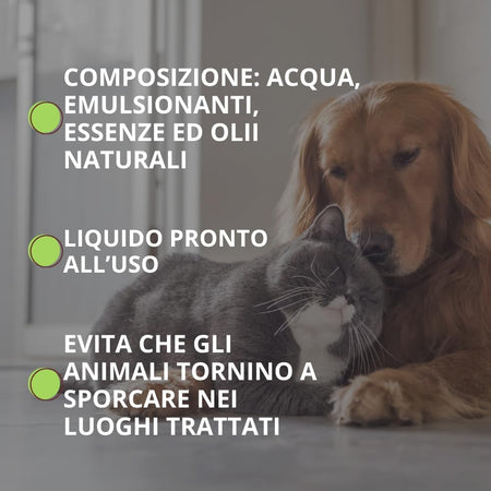 Vithal Disabituante Repellente Cani E Gatti Ml. 500