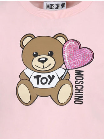 moschino T-shirt Bambina Moschino HDM06K_LBA00_50209 da bambino