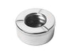 Posacenere Acciaio Inox- - Cm.9,5X3,5H. - 10 Pezzi Xtra