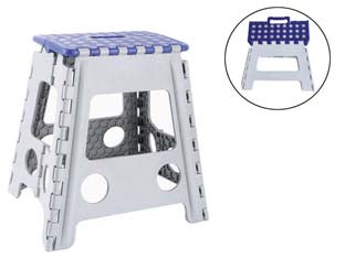 Sgabello Pieghevole Multiuso- - Aperto Cm.22X22X31; Chiuso Cm.35,5X35X5 - 1 Pezzi Xtra