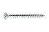 Vite Truciolare Tsp Cava Pz Int. Filettata Acciaio Zincato In Blister- - Ø Mm.6X60 In Blister Pz.15 (C) - 5 Blister Ambrovit