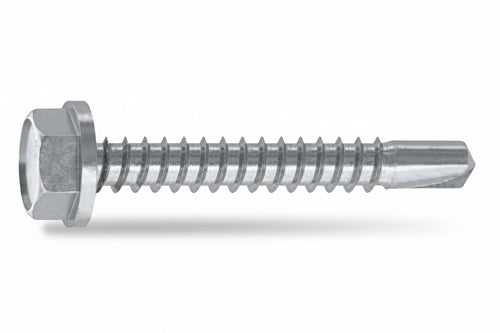 Vite Tirafondi Per Metallo Te Autoperf. Acciaio Zincato Blister- - Ø Mm.6,3X32 In Blister Pz.20 (B) - 5 Blister Ambrovit
