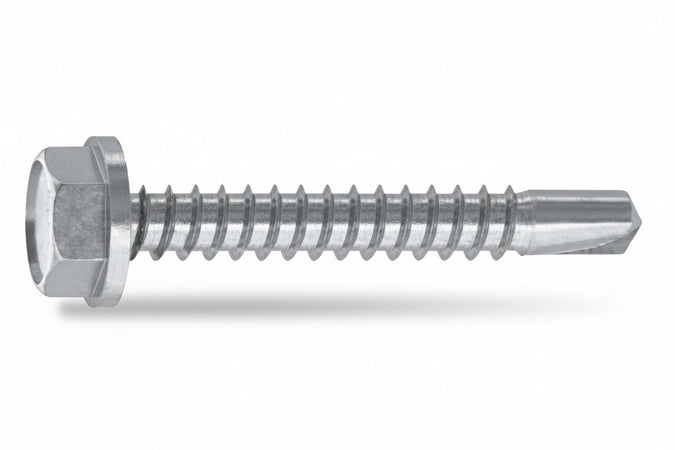 Vite Tirafondi Per Metallo Te Autoperf. Acciaio Zincato Blister- - Ø Mm.6,3X32 In Blister Pz.20 (B) - 5 Blister Ambrovit