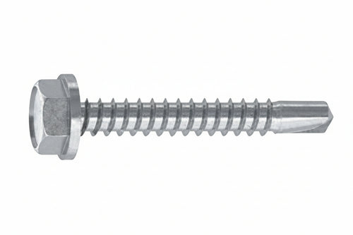 Vite Tirafondi Per Metallo Te Autoperf. Acciaio Zincato Blister- - Ø Mm.6,3X38 In Blister Pz.20 (B) - 5 Blister Ambrovit