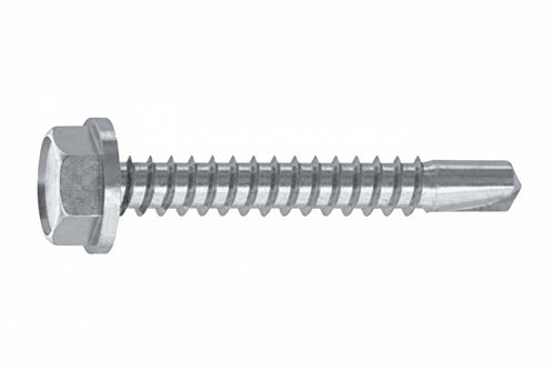 Vite Tirafondi Per Metallo Te Autoperf. Acciaio Zincato Blister- - Ø Mm.6,3X60 In Blister Pz.20 (B) - 5 Blister Ambrovit