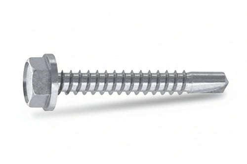 Vite Tirafondi Per Metallo Te Autoperf. Acciaio Zincato Blister- - Ø Mm.6,3X70 In Blister Pz.10 (C) - 5 Blister Ambrovit