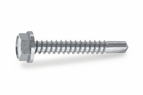 Vite Tirafondi Per Metallo Te Autoperf. Acciaio Zincato Blister- - Ø Mm.6,3X100 In Blister Pz.10 (C) - 5 Blister Ambrovit