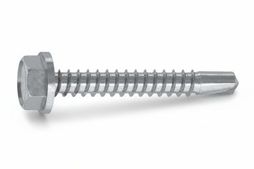 Vite Tirafondi Per Metallo Te Autoperf. Acciaio Zincato Blister- - Ø Mm.6,3X110 In Blister Pz.10 (C) - 5 Blister Ambrovit
