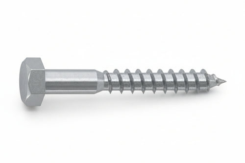 Vite Tirafondi Per Legno Classe 4.8 Din-571 Uni-704 Zincata In Blister- - Ø Mm.5X60 In Blister Pz.15 (B) - 5 Blister Ambrovit