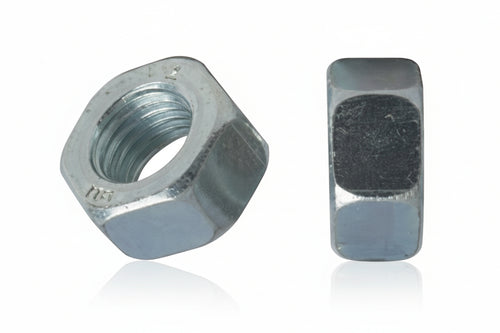Dado Esagonale Medio Zincato In Blister- - M 18 In Blister Pz.5 (B) - 5 Blister Ambrovit
