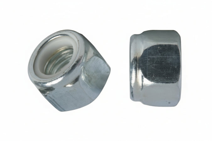 Dado Autobloccante Zincato In Blister- - M 8 In Blister Pz.10 (A) - 5 Blister Ambrovit