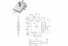 Serratura Triplice Applicare Con Scrocco Doppia Mappa Blind. Heavy- - Mm.73 Sx (Imb 7142 1 Se) In Busta - 1 Pezzi Dierre