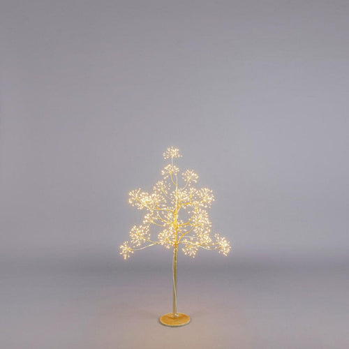 Albero di Natale Faggio con Ciuffi a LED luminosi a luce calda decorazione natalizia