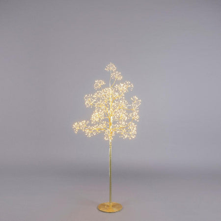 Albero di Natale Faggio con Ciuffi a LED luminosi a luce calda decorazione natalizia