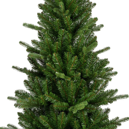 Albero di natale Slim "Killington" in PE Effetto Real Touch + PVC Altissima qualità