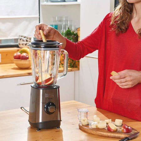 Black+Decker Frullatore Bxjb800E 800 W Con Caraffa In Vetro 1,5 Lt.