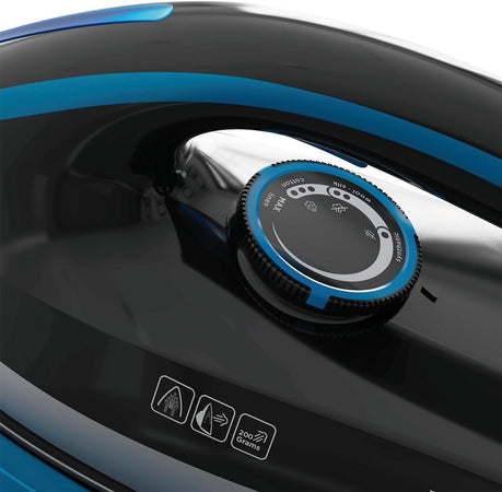 Black+Decker Sistema Stirante A Carica Continua Bxss2401E 2.400 W - 1,5 Lt. Piastra In Ceramica