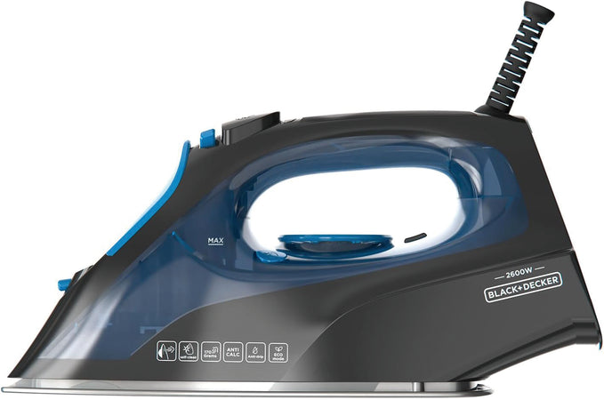 Black+Decker Ferro Da Stiro Bxir2605E 2.600 W - 430 Ml. Piastra In Acciaio