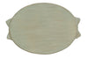 Biscottini Vassoio in legno finitura verde salvia Made in Italy