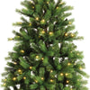 Albero di natale da esterno Ottowa solar con Led a ricarica solare in PE Effetto Real Touch