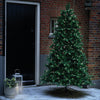 Albero di natale da esterno Ottowa solar con Led a ricarica solare in PE Effetto Real Touch