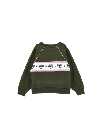 CHIARA FERRAGNI Felpa Bambina Chiara Ferragni 59B605_2010_007F da bambino