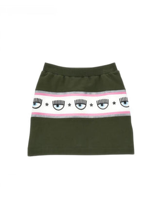 CHIARA FERRAGNI Gonna Bambina Chiara Ferragni 59B700_2010_007F_VERDE da bambino