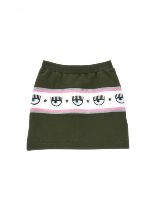 CHIARA FERRAGNI Gonna Bambina Chiara Ferragni 59B700_2010_007F_VERDE da bambino