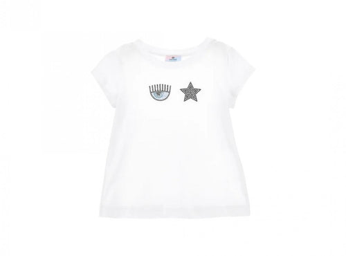 CHIARA FERRAGNI T-shirt Bambina Chiara Ferragni 51A604_1205_0099 da bambino