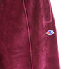CHAMPION Pantalone Tuta Uomo Straight Hem Pants Burgundy da uomo