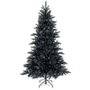 Albero di Natale nero Berlin in PE Effetto Real Touch + PVC h 210 cm