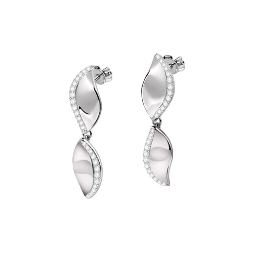 Orecchini MORELLATO donna Foglia argento 925 - 3 cm