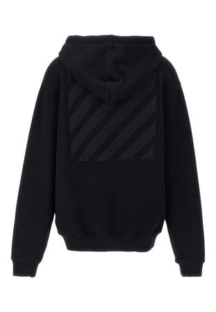 Off-White Felpa Diag Embr Uomo da uomo
