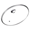 Coperchio Vetro E Acciaio ?Allegro Inox? Ø Cm. 18 - Moneta