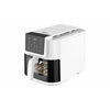 Friggitrice Ad Aria Multifunzione Infinity Capacità 8 Litri Display Digitale 10 Programmi Finestra Con Luce Interna Potenza 1700 Watt Bianco Ardes